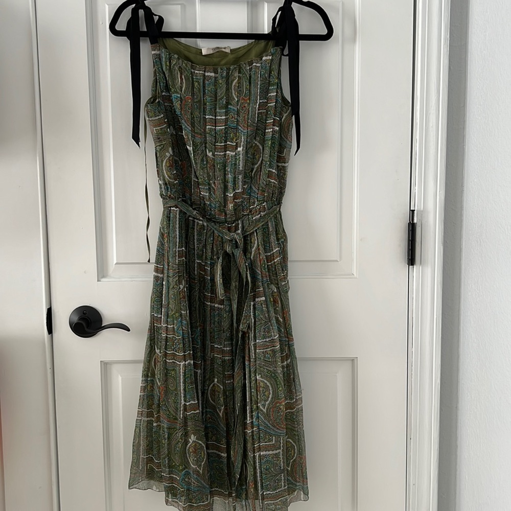 Gorgeous green Prada dress